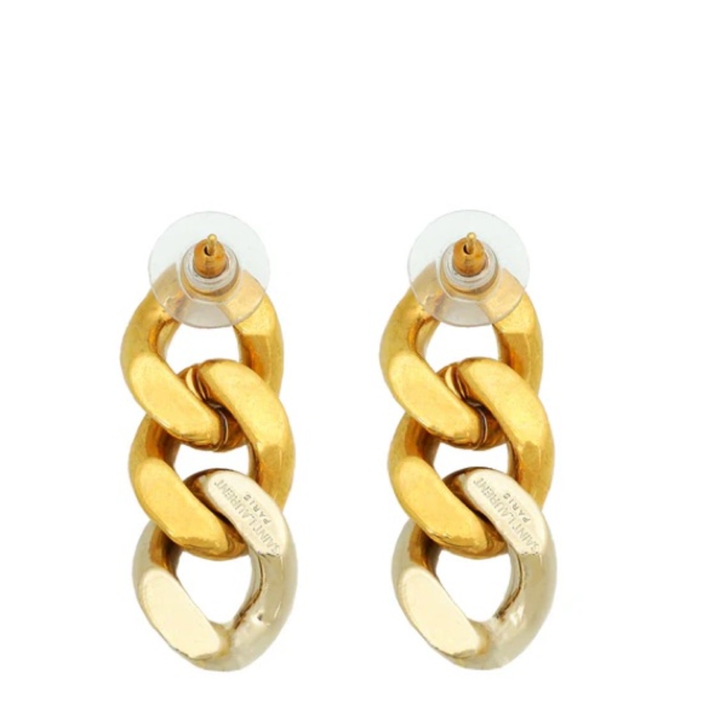 BNWT YSL Curb Earrings